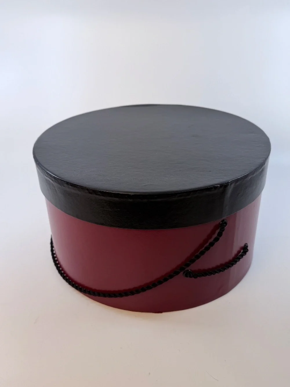 Vintage 1950's Peck and Peck Leopard lined Hatbox